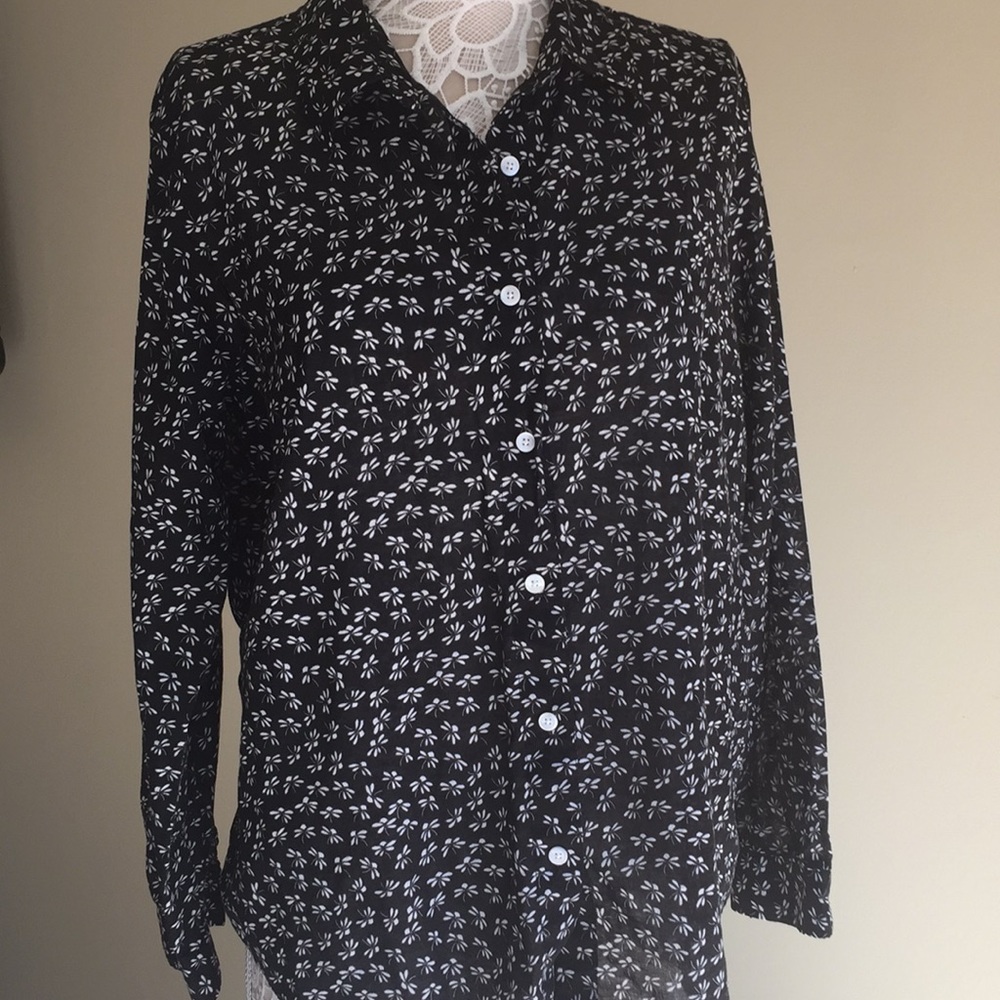 Coldwater creek long sleeve button down shirt